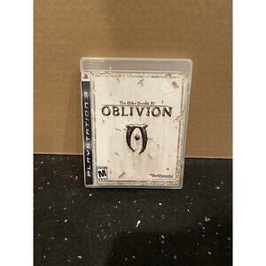 The Elder Scrolls IV Oblivion PS3 PlayStation 3 - Complete CIB